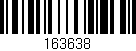 Código de barras (EAN, GTIN, SKU, ISBN): '163638'