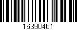 Código de barras (EAN, GTIN, SKU, ISBN): '16390461'