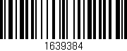 Código de barras (EAN, GTIN, SKU, ISBN): '1639384'