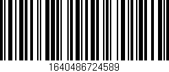 Código de barras (EAN, GTIN, SKU, ISBN): '1640486724589'