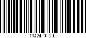 Código de barras (EAN, GTIN, SKU, ISBN): '16424_0_0_U'