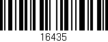 Código de barras (EAN, GTIN, SKU, ISBN): '16435'