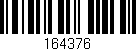 Código de barras (EAN, GTIN, SKU, ISBN): '164376'