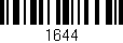 Código de barras (EAN, GTIN, SKU, ISBN): '1644'