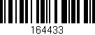 Código de barras (EAN, GTIN, SKU, ISBN): '164433'