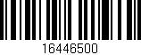 Código de barras (EAN, GTIN, SKU, ISBN): '16446500'