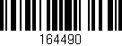 Código de barras (EAN, GTIN, SKU, ISBN): '164490'