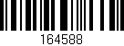 Código de barras (EAN, GTIN, SKU, ISBN): '164588'