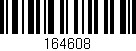 Código de barras (EAN, GTIN, SKU, ISBN): '164608'