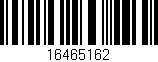 Código de barras (EAN, GTIN, SKU, ISBN): '16465162'