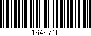 Código de barras (EAN, GTIN, SKU, ISBN): '1646716'