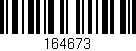 Código de barras (EAN, GTIN, SKU, ISBN): '164673'