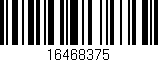 Código de barras (EAN, GTIN, SKU, ISBN): '16468375'