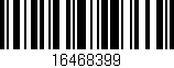 Código de barras (EAN, GTIN, SKU, ISBN): '16468399'