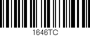 Código de barras (EAN, GTIN, SKU, ISBN): '1646TC'
