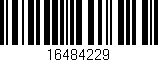 Código de barras (EAN, GTIN, SKU, ISBN): '16484229'