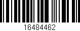 Código de barras (EAN, GTIN, SKU, ISBN): '16484462'