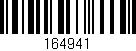 Código de barras (EAN, GTIN, SKU, ISBN): '164941'
