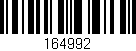 Código de barras (EAN, GTIN, SKU, ISBN): '164992'