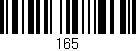 Código de barras (EAN, GTIN, SKU, ISBN): '165'