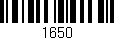 Código de barras (EAN, GTIN, SKU, ISBN): '1650'