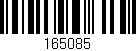 Código de barras (EAN, GTIN, SKU, ISBN): '165085'