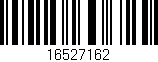 Código de barras (EAN, GTIN, SKU, ISBN): '16527162'