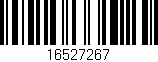 Código de barras (EAN, GTIN, SKU, ISBN): '16527267'
