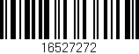 Código de barras (EAN, GTIN, SKU, ISBN): '16527272'