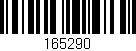 Código de barras (EAN, GTIN, SKU, ISBN): '165290'