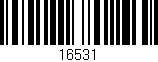 Código de barras (EAN, GTIN, SKU, ISBN): '16531'
