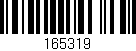 Código de barras (EAN, GTIN, SKU, ISBN): '165319'