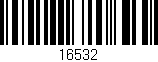 Código de barras (EAN, GTIN, SKU, ISBN): '16532'