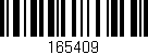 Código de barras (EAN, GTIN, SKU, ISBN): '165409'