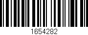 Código de barras (EAN, GTIN, SKU, ISBN): '1654282'