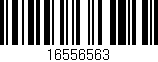 Código de barras (EAN, GTIN, SKU, ISBN): '16556563'