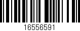 Código de barras (EAN, GTIN, SKU, ISBN): '16556591'