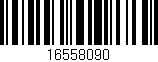Código de barras (EAN, GTIN, SKU, ISBN): '16558090'