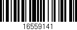 Código de barras (EAN, GTIN, SKU, ISBN): '16559141'