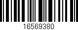Código de barras (EAN, GTIN, SKU, ISBN): '16569380'