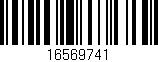 Código de barras (EAN, GTIN, SKU, ISBN): '16569741'