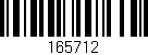Código de barras (EAN, GTIN, SKU, ISBN): '165712'
