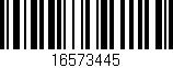 Código de barras (EAN, GTIN, SKU, ISBN): '16573445'