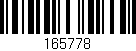 Código de barras (EAN, GTIN, SKU, ISBN): '165778'