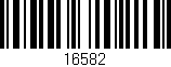 Código de barras (EAN, GTIN, SKU, ISBN): '16582'