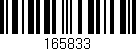 Código de barras (EAN, GTIN, SKU, ISBN): '165833'