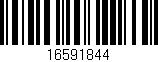 Código de barras (EAN, GTIN, SKU, ISBN): '16591844'