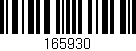 Código de barras (EAN, GTIN, SKU, ISBN): '165930'