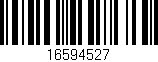 Código de barras (EAN, GTIN, SKU, ISBN): '16594527'