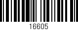 Código de barras (EAN, GTIN, SKU, ISBN): '16605'